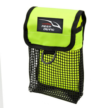 Scuba Diving Signal Tub Roel Snap Buoy Snap Snap Storage Mesh Bag Υποβρύχια βάση θήκης εξοπλισμού θήκης Θήκη μεταφοράς Εξωτερική τσάντα κατάδυσης G99D