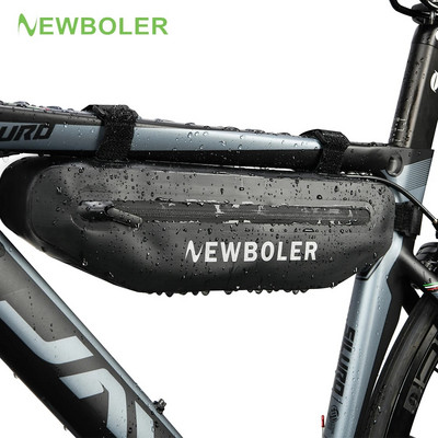 NEWBOLER Genți pentru biciclete Ciclism Top Tube Geantă pentru cadru față Impermeabil MTB Rutier Triunghi Sacoș Impermeabil Accesorii pentru biciclete Genți