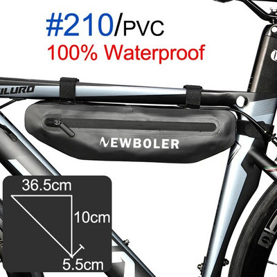 NEWBOLER Genți pentru biciclete Ciclism Top Tube Geantă pentru cadru față Impermeabil MTB Rutier Triunghi Sacoș Impermeabil Accesorii pentru biciclete Genți