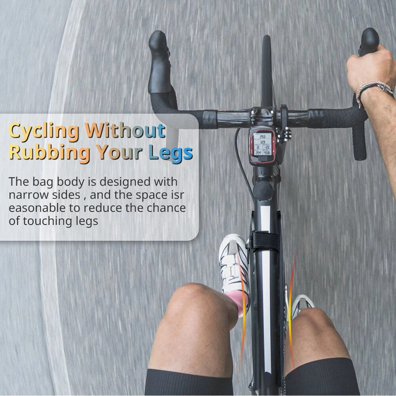 NEWBOLER Genți pentru biciclete Ciclism Top Tube Geantă pentru cadru față Impermeabil MTB Rutier Triunghi Sacoș Impermeabil Accesorii pentru biciclete Genți