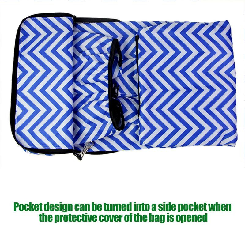 Torba za golf Kišna navlaka Sklopivi dodaci za golf klub Vodootporan zaštitnik otporan na prašinu Potpuna zaštitna torba za golf Kabanica s džepom