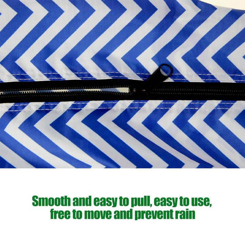 Torba za golf Kišna navlaka Sklopivi dodaci za golf klub Vodootporan zaštitnik otporan na prašinu Potpuna zaštitna torba za golf Kabanica s džepom