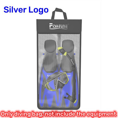 Geantă cu plasă de scufundare gratuită Geantă pentru echipament de scufundări pentru ochelari de scufundare Aripioare Tub de respirație Geantă portabilă de înot Geantă de depozitare a hainelor de plajă