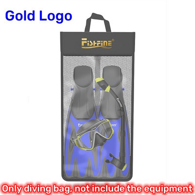 Geantă cu plasă de scufundare gratuită Geantă pentru echipament de scufundări pentru ochelari de scufundare Aripioare Tub de respirație Geantă portabilă de înot Geantă de depozitare a hainelor de plajă
