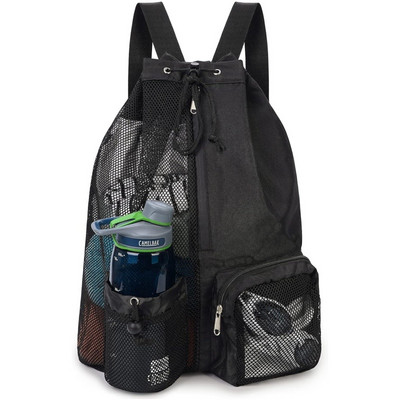 Sukeldumisvarustuse kott ujumiskott võrgust nööriga seljakott Wet Pocket rannaseljakotiga ujumiseks tasuta sukeldumise ja surfamise jõusaalitreeningu jaoks