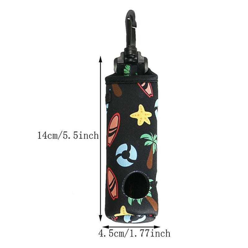 Golfipallikott Kaasaskantav minigolfipalli vööpakk, kuhu mahub 3 golfipalli, 3 naela hoiutasku vöörihma klamber Golfitarvikud