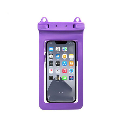 ABS+PVC ūdensnecaurlaidīga tālruņa soma Jauna ūdensnecaurlaidīga nodiluma pa diagonāli ūdensnecaurlaidīga tālruņa maciņa dubultā āķa peldēšanas somas peldēšanai