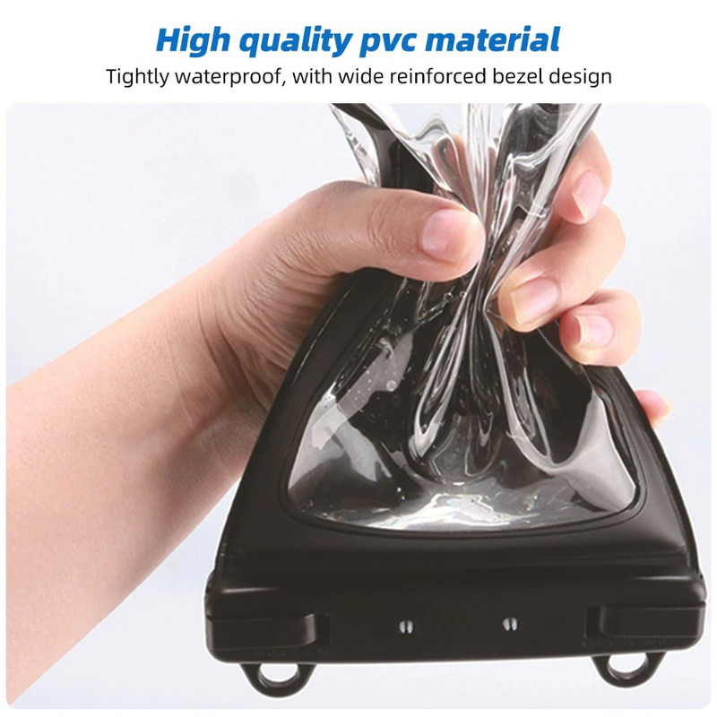 ABS+PVC ūdensnecaurlaidīga tālruņa soma Jauna ūdensnecaurlaidīga nodiluma pa diagonāli ūdensnecaurlaidīga tālruņa maciņa dubultā āķa peldēšanas somas peldēšanai