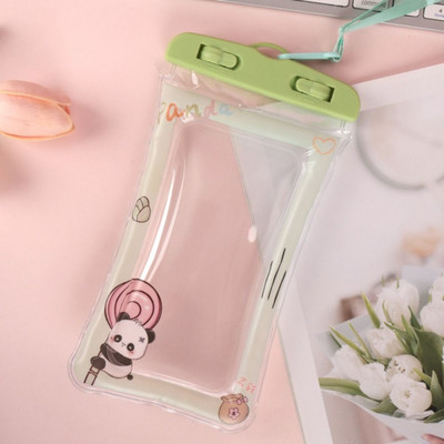 Multifilmi veekindel telefoniümbris armas rihmaga turvapadi Põrutuskindel telefonikott Puuteekraaniga mobiiltelefoni tihendikotid