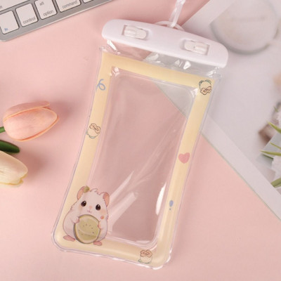 Multifilmi veekindel telefoniümbris armas rihmaga turvapadi Põrutuskindel telefonikott Puuteekraaniga mobiiltelefoni tihendikotid