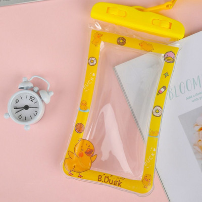 Multifilmi veekindel telefoniümbris armas rihmaga turvapadi Põrutuskindel telefonikott Puuteekraaniga mobiiltelefoni tihendikotid