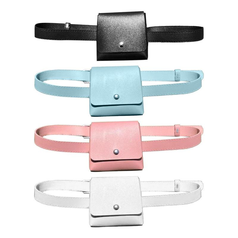 4 színű Golf Ball Pu bőr deréktáska kültéri tasakos táskák utazási tok Golf labdatáska akasztható az övön Hordozható derék tárolótáska