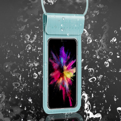 Veekindel telefoniümbrise kate puutetundliku ekraaniga mobiiltelefoni kuiva sukeldumiskoti kott kaelarihmaga iPhone Xiaomi Samsung Meizu jaoks