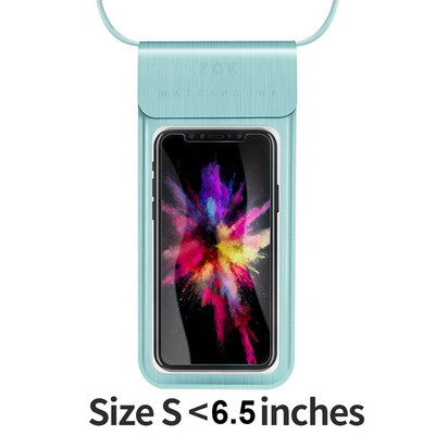 Husă impermeabilă pentru husă pentru telefon cu ecran tactil pentru telefon mobil Husă uscată de scufundări cu curea pentru gât pentru iPhone Xiaomi Samsung Meizu