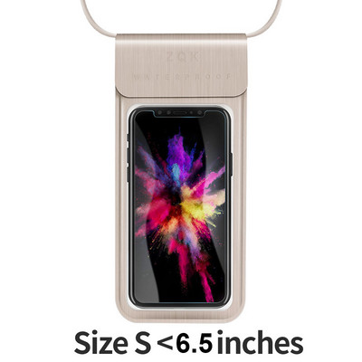 Husă impermeabilă pentru husă pentru telefon cu ecran tactil pentru telefon mobil Husă uscată de scufundări cu curea pentru gât pentru iPhone Xiaomi Samsung Meizu