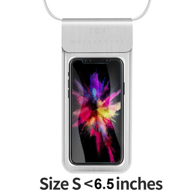 Husă impermeabilă pentru husă pentru telefon cu ecran tactil pentru telefon mobil Husă uscată de scufundări cu curea pentru gât pentru iPhone Xiaomi Samsung Meizu