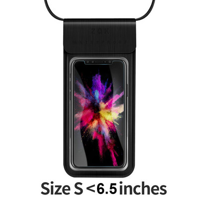 Husă impermeabilă pentru husă pentru telefon cu ecran tactil pentru telefon mobil Husă uscată de scufundări cu curea pentru gât pentru iPhone Xiaomi Samsung Meizu