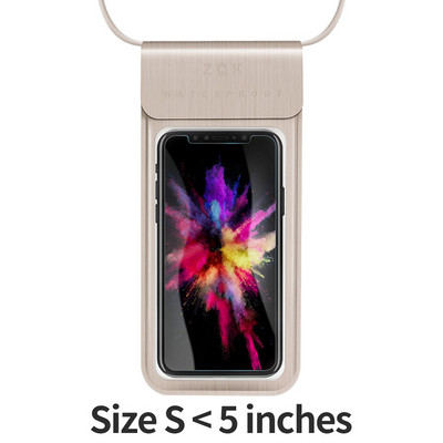 Husă impermeabilă pentru husă pentru telefon cu ecran tactil pentru telefon mobil Husă uscată de scufundări cu curea pentru gât pentru iPhone Xiaomi Samsung Meizu