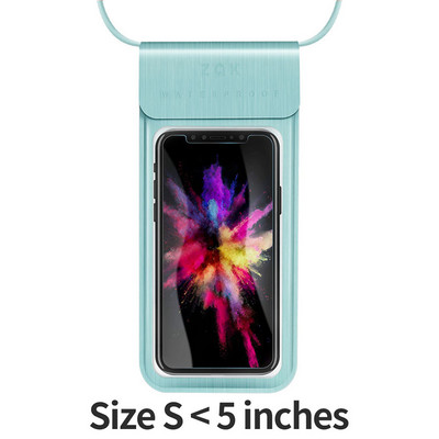 Husă impermeabilă pentru husă pentru telefon cu ecran tactil pentru telefon mobil Husă uscată de scufundări cu curea pentru gât pentru iPhone Xiaomi Samsung Meizu