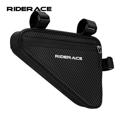 RIDERACE Водоустойчиви чанти за велосипедни тръби 3L МТБ шосеен велосипед Триъгълна чанта Рамка за колоездене Предни чанти Инструменти за ремонт Чанта за велосипед Pannier