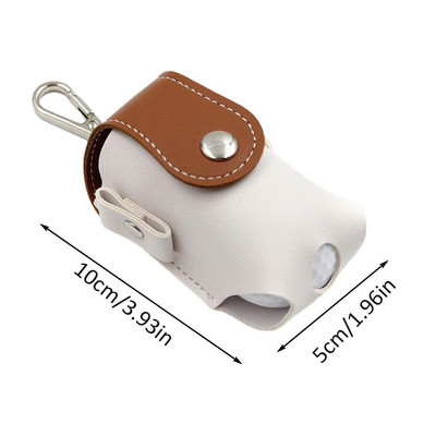 Mini džepna kožna torbica za pohranu loptica za golf Prijenosna torba za držanje oko struka Spremnik za mini golf loptice Divot Torba za golf za pohranu oko struka