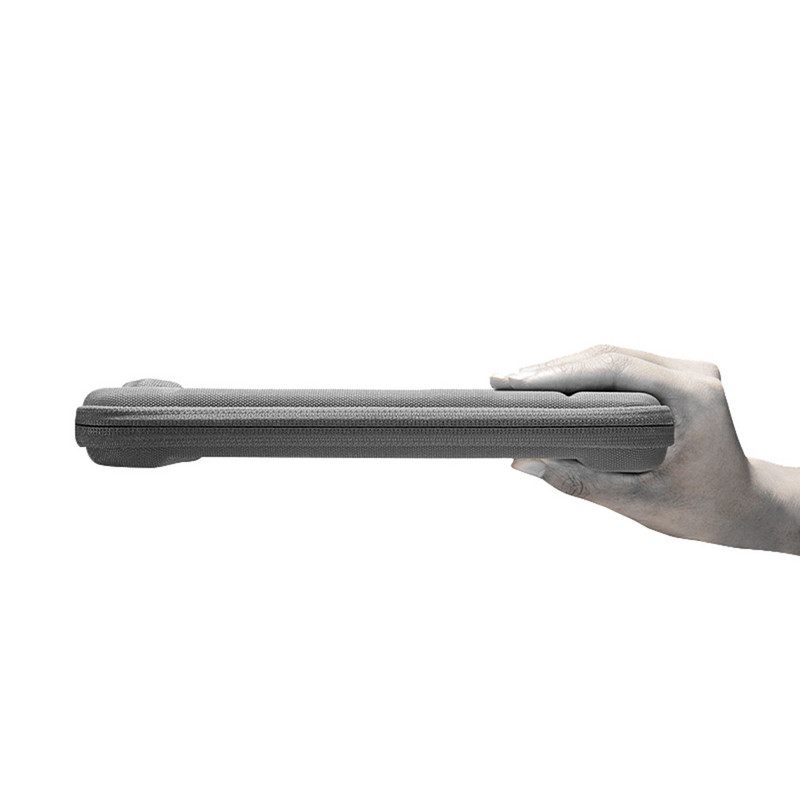 Īpaši plāna rokassomiņa priekš Nintendo Switch Lite Bag Pārnēsājams ūdensnecaurlaidīgs aizsardzības futrālis Tīras krāsas neilona trieciena pogas uzglabāšanas soma