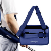 Golfa nūjas soma Pārnēsājama mini golfa nūjas soma ar regulējamu plecu siksnu golfa ieroču soma Golfa lodīšu stieņa treniņu futrālis