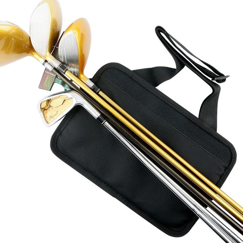 Golfa nūjas soma Pārnēsājama mini golfa nūjas soma ar regulējamu plecu siksnu golfa ieroču soma Golfa lodīšu stieņa treniņu futrālis