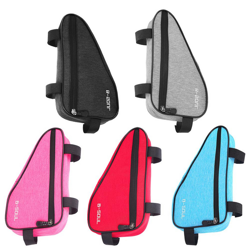 Genți pentru cadru MTB triunghiulare Genți pentru cadru portabil cu tub superior Geantă de depozitare pentru biciclete 1,5 L Husă pentru biciclete de munte Suport pentru instrumente Geantă pentru șa de drum