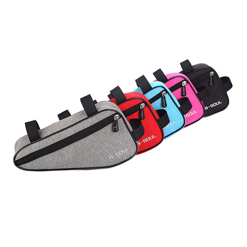 Genți pentru cadru MTB triunghiulare Genți pentru cadru portabil cu tub superior Geantă de depozitare pentru biciclete 1,5 L Husă pentru biciclete de munte Suport pentru instrumente Geantă pentru șa de drum