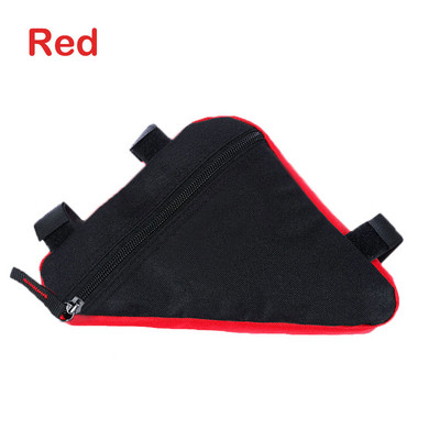 Geantă pentru bicicletă Cadru din tub Ghidon Genți de nailon pentru ciclism Husă triunghiulară Suport cadru Geantă Suport telefon pentru bicicletă