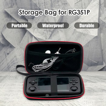 Защитен калъф Удароустойчива преносима чанта-органайзер Чанта за ръчна игрова конзола Калъф за ANBERNIC RG405V RG35XX H Безплатна доставка