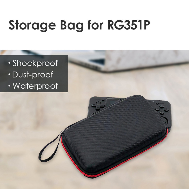 Aizsargmaciņa Triecienizturīga pārnēsājama organizatora soma Rokas spēļu konsoles soma priekš ANBERNIC RG405V RG35XX H Bezmaksas piegāde