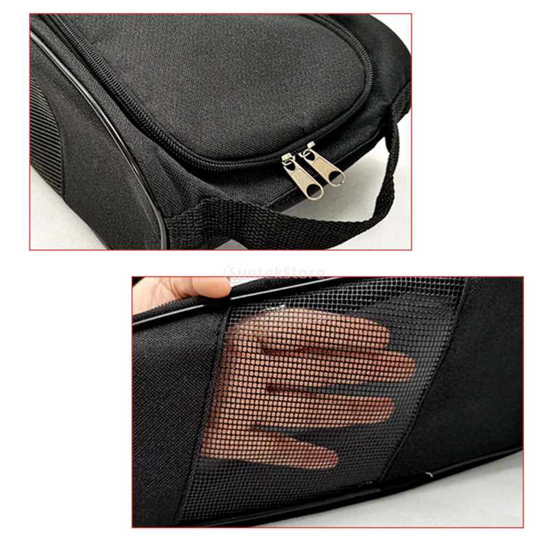 Golfcipő táska Oxford szövet multifunkciós sportcipő táska cipő hordtáska tok felnőtteknek edzőterem pálya és terep túra kemping