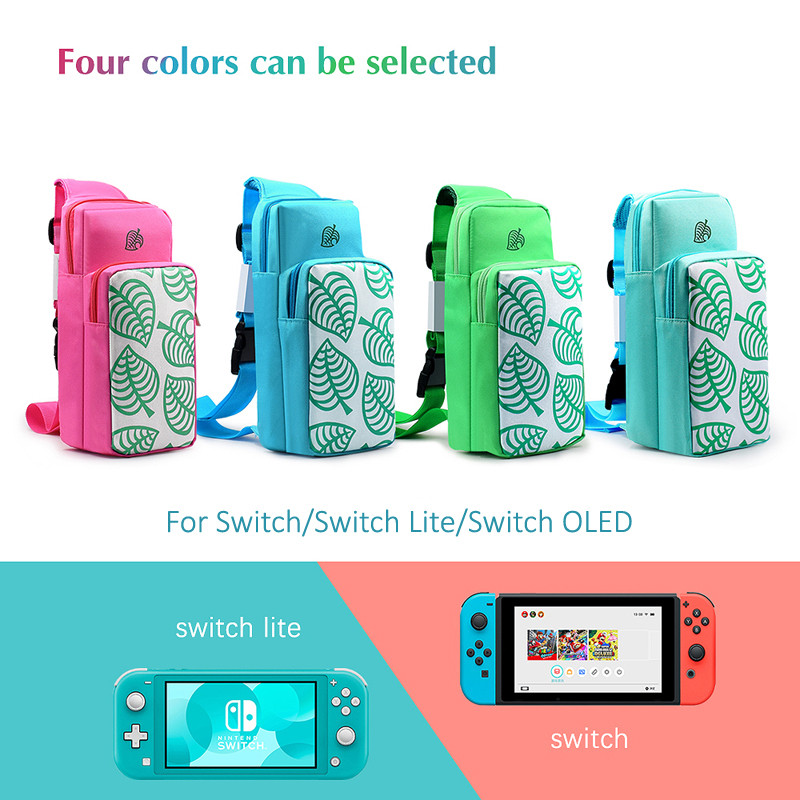 Geanta de transport in stil animal nou pentru Nintendo Switch Geanta portabila de umar OLED Husa de protectie pentru accesorii pentru jocuri Switch Lite