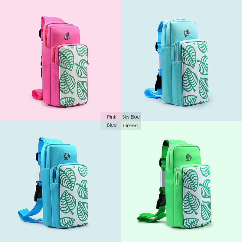 Geanta de transport in stil animal nou pentru Nintendo Switch Geanta portabila de umar OLED Husa de protectie pentru accesorii pentru jocuri Switch Lite