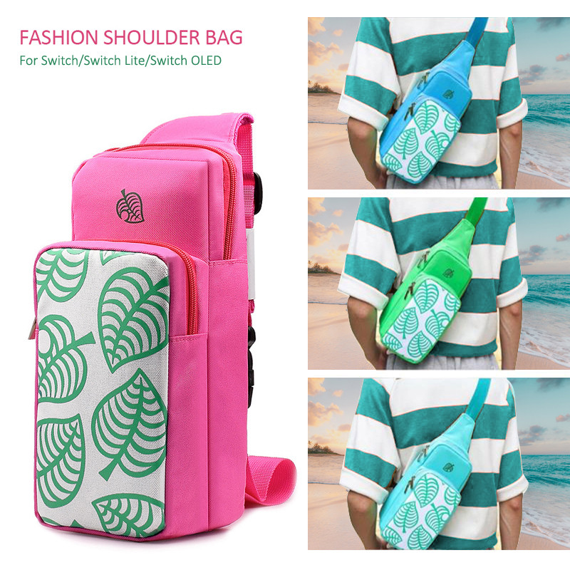 Geanta de transport in stil animal nou pentru Nintendo Switch Geanta portabila de umar OLED Husa de protectie pentru accesorii pentru jocuri Switch Lite