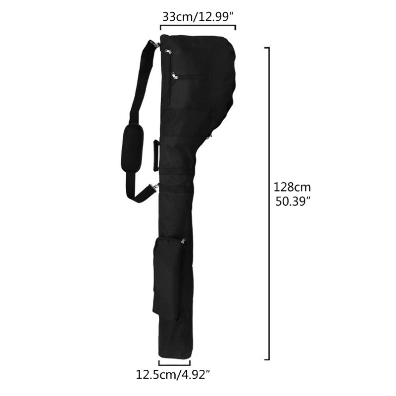 Golfa kluba lielas somas, soma ar piedurknēm, kas paredzētas golfa laukuma golfa zīmuļu somiņai