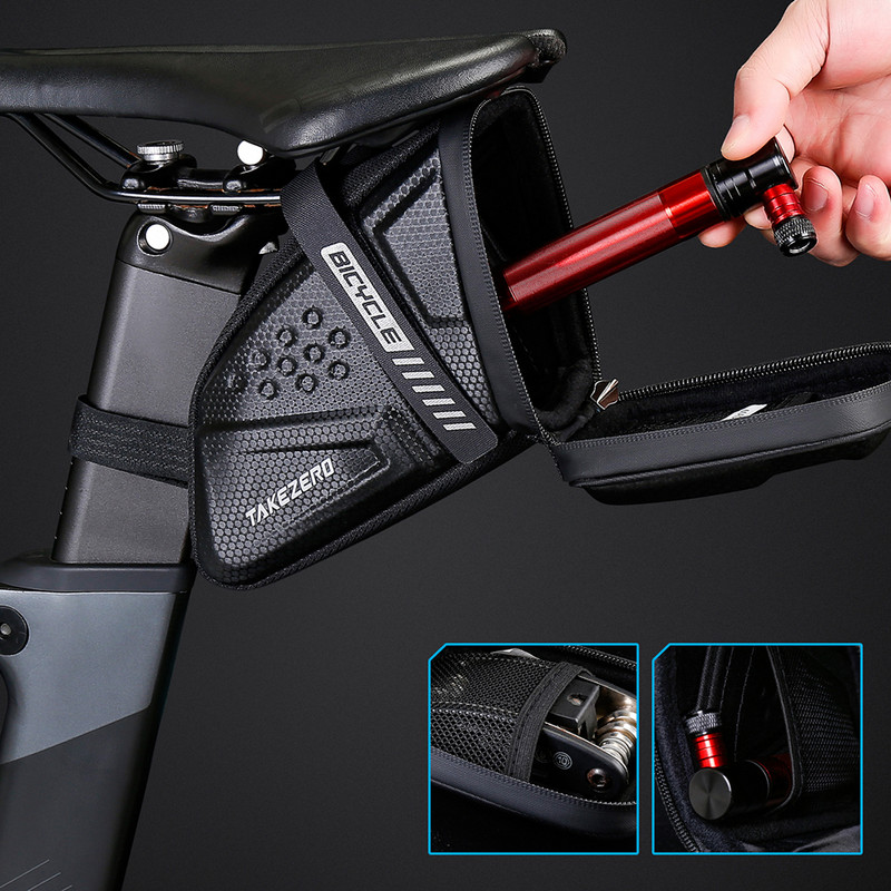 Torba za sjedalo bicikla Torba za pohranu bicikla velikog kapaciteta Vodootporna torba za brdski bicikl Stražnje sjedalo Torbica za alat Torba za biciklistički pribor