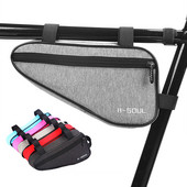 Ūdensnecaurlaidīgs trīsstūris MTB rāmja somas priekšējā caurule velosipēda soma kalnu velosipēda soma Instrumenti turētājs šosejas velosipēdu soma MTB riteņbraukšanas piederumi