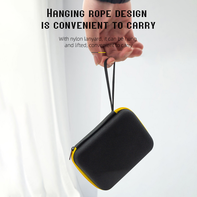 Melna soma Anbernic RG35XX rokas spēļu atskaņotāja futrālim Miyoo Mini/Miyoo Mini Plus V3 videospēļu konsoles pārnēsājamai mini somai