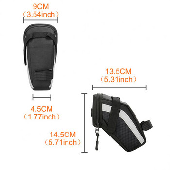 Πίσω τσάντα ποδηλάτου MTB Mountain Road Bike Tail Bag Road Bike Cushion Bag Τσάντα σέλας Cycling Αδιάβροχη τσάντα Seatpost Bag Basket Pannier