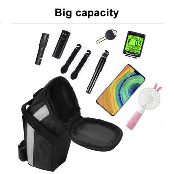 Πίσω τσάντα ποδηλάτου MTB Mountain Road Bike Tail Bag Road Bike Cushion Bag Τσάντα σέλας Cycling Αδιάβροχη τσάντα Seatpost Bag Basket Pannier