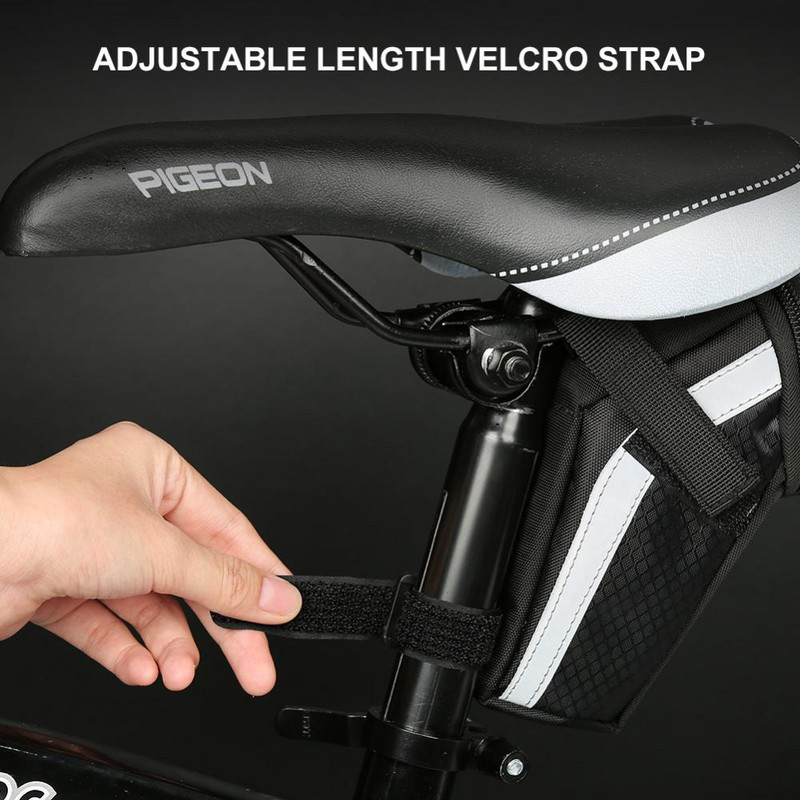 Dviračio galinis krepšys MTB kalnų plento dviračio uodegos krepšys Plento dviračio pagalvėlės krepšys balno krepšys dviračių važiavimas vandeniui atsparus sėdynės atramos krepšys.