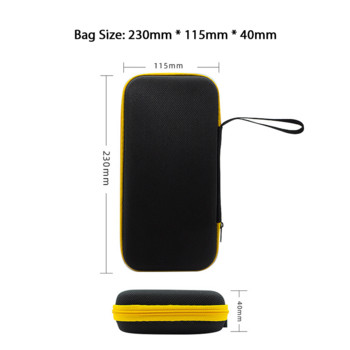 Черна чанта на Anbernic RG505 Handheld Game Player Mini Portable Blace Case за ретро чанта за носене на конзола за видеоигри