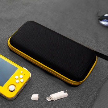 Черна чанта на Anbernic RG505 Handheld Game Player Mini Portable Blace Case за ретро чанта за носене на конзола за видеоигри