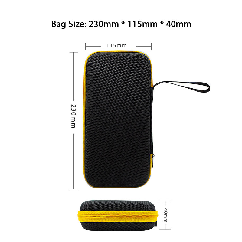 Melns Anbernic RG505 rokas spēļu atskaņotāja mini portatīvais Blace futrālis retro videospēļu konsoles pārnēsāšanai