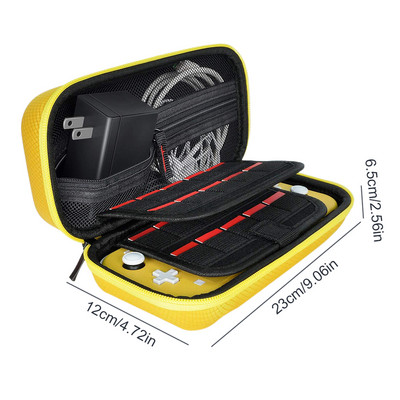 Pentru Geanta de depozitare Switch Lite Geanta portabila de transport EVA Anti-zgarieturi Geanta de voiaj rezistenta la socuri pentru Accesorii Nintendo Switch Lite