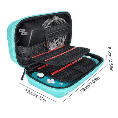 Pentru Geanta de depozitare Switch Lite Geanta portabila de transport EVA Anti-zgarieturi Geanta de voiaj rezistenta la socuri pentru Accesorii Nintendo Switch Lite