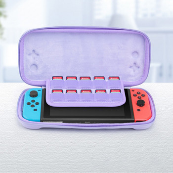 EVA калъф за носене за Nintendo Switch OLED Защитен калъф Чанта за съхранение Калъф за Switch OLED конзола Преносима чанта за пътуване